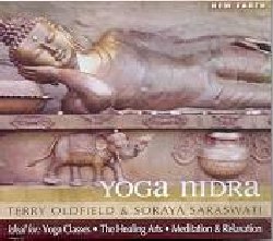 OLDFIELD TERRY & SARASWATI SORAYA :  YOGA NIDRA  (NEW EARTH)

Eccellente flautista lui e sensibile insegnante di reiki e yoga lei, Terry Oldfield e Soraya Saraswati sono una coppia nella vita e nel lavoro. L'ultima realizzazione di questi due interpreti si intitola Yoga Nidra ed  una meditazione guidata per la pratica dello yoga nidra, disciplina che consente di rilassare il corpo e la mente attraverso uno stato di sonno apparente durante il quale il praticante si concentra sul proprio corpo. Yoga Nidra favorisce il rilassamento fisico ed aiuta ad eliminare l'ansia e le tensioni accumulate quando si  sottoposti a troppo stress. Le delicate melodie di tastiere e flauto fanno da sottofondo alla voce lenta e chiara di Soraya che guida l'ascoltatore con le sue precise indicazioni in lingua inglese. Non resta dunque che chiudere gli occhi ed ascoltare il frutto della pluriennale esperienza di Terry Oldfield e Soraya Saraswati nel campo delle terapie olistiche.