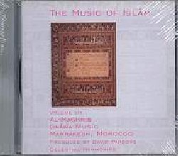 MUSIC OF ISLAM  6 :  AL-MAGHRIB, GNAWA MUSIC  (CELESTIAL HARMONIES)

Il sesto volume della serie Music of Islam, Al-Maghrib, Gnawa Music, propone brani dal repertorio lila (musica rituale) degli Gnawa, etnia marocchina di tradizione islamica, discendente dagli schiavi tradotti nel nord Africa dal Sudan occidentale. Registrato in Marocco, in arabo Al-Maghrib, uno dei luoghi pi importanti del mondo islamico, questo volume offre la musica usata dagli Gnawa durante le cerimonie trance chiamate derdeba, riti durante i quali gli spiriti del male vengono allontanati dal suono e dal canto ipnotico dei cantanti. Gli strumenti tradizionali utilizzati durante queste affascinanti cerimonie sono: il sintir o hajhaj, un liuto dall'impugnatura lunga, le qraqeb o qraqesh, nacchere di metallo di grandi dimensioni che costituiscono la base ritmica della musica gnawa ed il tbel, un tamburo. I protagonisti di questa originale selezione proposta da casa Celestial Harmonies fanno parte della confraternita Gnawa di Marrakesh: con le loro sonorit tribali questi musicisti regalano all'ascoltatore la possibilit di scoprire la loro cultura per una full immersion di una delle diverse sfaccettature del mondo islamico.