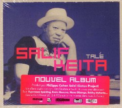 KEITA SALIF :  TALE'  (WRASSE)

Nato in Mali nel 1949, il talentuoso vocalista Salif Keita  un discendente del leggendario re guerriero Soundiata Keita che, nel XIII secolo, fond l'impero maliano. Oggi Keita, noto anche per il suo albinismo,  l'ambasciatore della musica del suo paese a cui ha dato una visibilit internazionale. Tal nasce dall'incontro tra il musicista maliano ed il produttore Philippe Cohen Solal (tra le sue creazioni spiccano i Gotan Project) avvenuto nel gennaio del 2011: in questa occasione Cohen ricorda che la prima cosa che Salif Keita gli disse fu 'voglio che si balli'. Con la voglia di donare nuova linfa vitale alla tradizione mandinga, Philippe si  seduto nel suo studio per creare una miscela sonora retr-futuristica che fonde i suoni primitivi africani con i ritmi contemporanei elettronici, il tutto condito con un pizzico di irriverenza e molta convinzione. Nella sua creazione Philippe Cohen Solal attinge alle atmosfere di album come Remain in Light di Brian Eno ed a musicisti come i Talking Heads che sono stati i pionieri del loro stesso futuro con la loro ricerca nel suono africano. In Tal la semplice chitarra e la calda voce di Salif Keita creano le melodie e le armonie dell'album sulle quali vengono intessuti da musicisti locali interessanti motivi ritmici. In studio, a Keita si sono uniti artisti come Manu Dibango ed il suo imponente coro di sax, Bobby McFerrin che ha improvvisato una delicata melodia al simbi, la vincitrice di un prestigioso Grammy Esperanza Spalding ospite nel brano Chrie s'en va - una dedica alle giovani donne che lasciano casa per sposarsi - oltre al rapper inglese Roots Manuva che impreziosisce C'est bon c'est bon, una produzione di Lee Perry, con veloci orditi dal gusto rock ed espressive e toccanti parti vocali in sottofondo. Il risultato straordinario di queste collaborazioni  un album che supera qualsiasi barriera musicale e si contraddistingue per le note del calabash che ricordano le sonorit disco anni '70 e l'afrobeat che trasporta invece l'ascoltatore direttamente nel centro di Detroit. Un disco che apre nuovi brillanti orizzonti alle sonorit africane.