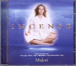 MIDORI :  INCENSE  (MG MUSIC)

Dietro l'esotico pseudonimo Midori si nasconde l'apprezzato interprete e compositore di musiche per benessere e rilassamento Medwyn Goodall, tornato sulle scene musicali per presentare il suo ultimo album: Incense. Con un flusso musicale ininterrotto della durata di un'ora, la nuova creazione dell'artista inglese  un accompagnamento ideale per pratiche terapeutiche come massaggio, yoga, reiki, tai chi, meditazione e anche per trattamenti benessere. Le melodie di Midori sono arricchite da suggestioni sonore provenienti dall'India, come il delicato ritmo della tabla, a cui si aggiungono le note di strumenti occidentali come flauti e vari strumenti a corda che rendono l'atmosfera generale ancora pi raffinata. Album dalle melodie serene e creative che trasmettono a chi ascolta una profonda pace interiore, Incense  la scelta perfetta per accompagnare pratiche terapeutiche, ma anche per creare un ambiente domestico pi piacevole e rilassante.