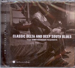 VARIOUS :  CLASSIC DELTA AND DEEP SOUTH BLUES  (SMITHSONIAN)

Il termine geografico delta si riferisce generalmente ad un deposito di limo vicino alla foce di un fiume. Il delta del Mississippi si trova a sud della Louisiana e di New Orleans. Il termine Delta tuttavia, se scritto in maiuscolo, serve anche ad indicare una regione nello stato del Mississippi e fa riferimento ad una pianura alluvionale che si estende da Memphis nel nord a Vicksburg nel sud, e compresa fra i due corsi d'acqua del Mississippi ad ovest e dello Yazoo ad est. Il blues del Delta del Mississippi si riferisce alla musica caratteristica di questa particolare area, uno stile nato in un crogiuolo di povert ed oppressione razzista che negli anni si  trasformato diventando ci che molti critici considerano la tensione pi profonda o pi intensa dell'intera tradizione blues americana. Classic Delta and Deep South Blues  una splendida celebrazione del blues del Delta e di alcuni dei suoi pi importanti rappresentanti come Big Bill Broonzy, Roosevelt Sykes, Memphis Slim, Sam Chatmon, Big Joe Williams, Little Brother Montgomery e molti altri ancora. Con 67 minuti di musica, 20 brani ed un prezioso libretto di 40 pagine pieno di foto ed informazioni interessanti, Classic Delta and Deep South Blues  una splendida raccolta del grande blues degli anni '40, '50 e '60 che pu anche vantare un'ottima qualit acustica che garantisce un'estrema chiarezza nell'ascolto.