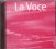 La Voce :  Music For Voices, Trumpet & Bass  (Jaro)