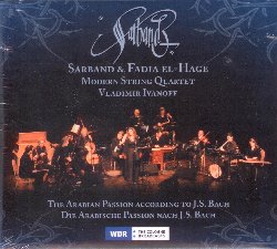 SARBAND :  THE ARABIAN PASSION ACCORDING TO J.S. BACH  (JARO)

Nessuno mai ha raffigurato la sofferenza umana, rappresentata da Ges Cristo, con la stessa potenza e lo stesso fervore di J.S. Bach nelle sue Passioni. In questo album intitolato The Arabian Passion According to J.S. Bach un cast arabo-europeo di straordinari musicisti trasforma queste composizioni iconiche della musica classica in una nuova e contemporanea riflessione sull'umanit. In un mondo segnato da differenze, questa collaborazione musicale crea uno spazio intenso e contemplativo per la pace e il rispetto. Nella rivisitazione delle Passioni di Bach, lo spirito del barocco si intreccia e si fonde con le tradizioni musicali del medioriente e con le improvvisazioni del jazz. Una delle pi famose cantanti del mondo arabo, Fadia El-Hage, reinterpreta le arie di Bach come canzoni che raccontano e al tempo stesso possono tentare di fermare i conflitti e colmare le differenze tra il mondo arabo e l'occidente, tra le diverse religioni, tra credenti e non credenti, tra modernisti e tradizionalisti. The Arabian Passion According to J.S. Bach rappresenta un appello musicale per la pace, un'invocazione che ha sullo sfondo le terribili immagini della guerra in Iraq, con le sue tragedie e le sue sofferenze. Proprio la sofferenza degli Iracheni di oggi d in questo progetto musicale un nuovo contesto e un nuovo significato alle Passioni di Bach.