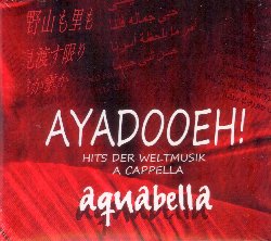 AQUABELLA :  AYADOOEH! - HITS DER WELTMUSIK A CAPPELLA  (JARO)

Aquabella, gruppo a cappella berlinese tutto al femminile, si  esibito in pi di 20 lingue, regalando al pubblico meravigliosi viaggi musicali intorno al mondo. Con il loro sesto album, Ayadooeh! - Hits der Weltmusik a Cappella le quattro vocaliste di Aquabella propongono alcune splendide musiche popolari, riportando in vita tesori sonori da Giappone, Canada, Brasile, Grecia, Portogallo e Bulgaria. Interpretati da Aquabella con grande originalit, i brani tradizionali assumono una nuova veste e tutti insieme danno vita ad un iridescente caleidoscopio di toni e timbri che rivela la bellezza senza tempo dell'universo della musica popolare. Come si pu intuire ascoltando Ayadooeh! - Hits der Weltmusik a Cappella, il quartetto tedesco  un progetto giovane e dinamico, sempre alla ricerca di inedite soluzioni sonore e tecniche nuove, ma anche desideroso di riscoprire modalit appartenenti alla tradizione riuscendo a spaziare tra estremi come il canto armonico (overtone singing) della tradizione sciamanica asiatica e lo yodel delle vallate alpine.