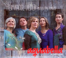 AQUABELLA :  HEIMATLOSE LIEDER  (JARO)

Aquabella  una formazione vocale berlinese tutta al femminile che si  fatta apprezzare per le sue suggestive interpretazioni a cappella di brani appartenenti a diverse tradizioni musicali del mondo. In Heimatlose Lieder, ovvero 'canzoni senza patria', l'ensemble si occupa di lingue che rischiano di essere dimenticate, di canzoni di paesi che non esistono pi, di canzoni di persone che sono diventate senzatetto o si sentono senzatetto e anche di canzoni che sembrano essere di casa ovunque. Nel disco si possono ascoltare brani di grande attualit politica come L'dor Vador che racconta la tristezza di una madre ucraina, pezzi appartenenti alla tradizione culturale del popolo Bunun di Taiwan, Oj Gora Ta Kaninova che affonda le radici nella cultura slovena e molto altro ancora. La formazione Aquabella si considera da sempre ambasciatrice e mediatrice delle tradizioni culturali di vari popoli del mondo: La musica e la lingua sono l'ncora e l'identit di ogni popolo, sottolineano le cantanti. Heimatlose Lieder  uno scrigno contenente gemme sonore di rarissima bellezza.