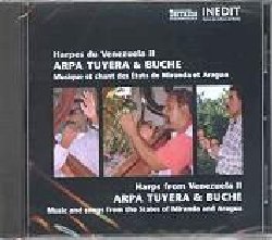 VARIOUS :  VENEZUELA - ARPA TUYERA & BUCHE / MUSIC AND SONGS FROM THE STATES OF MIRANDA AND ARAGUA  (INEDIT)

In Venezuela esistono attualmente due tradizioni di musica per arpa: l'arpa llanera, dal nome delle grandi pianure Llanos a sud del paese e l'arpa tuyera dal nome del fiume Tuy, nella parte centrale del Venezuela. La musica tuyera  una tradizione popolare particolarmente diffusa negli stati di Miranda, Aragua, Carabobo, Cojedes e Guarico. Questa musica viene suonata con l'arpa, accompagnata dalla profonda espressivit vocale (buche) del cantante (el cantador) che anche suona le maracas. Nonostante le tante somiglianze, la tradizione tuyera si distingue da quella llanera per il tipo di arpa usata, le melodie e le danze che accompagnano la musica. Diversamente dall'arpa llanera che ha corde in nylon, l'arpa tuyera ha corde metalliche che permettono all'interprete di raggiungere note pi alte e viene suonata con un plettro di metallo che il musicista tiene sul pollice. Esistono vari tipi di danza che generalmente si fanno in coppia, tutte caratterizzate da figure che risalgono all'epoca coloniale come l'escobillao e lo zapateo. Le melodie dell'arpa tuyera sono accompagnate dalle maracas, ma senza il cuatro (piccola chitarra) che si usa invece nella tradizione llanera. Questa musica viene usata per accompagnare occasioni festive come matrimoni, battesimi e durante i ritrovi collegati a celebrazioni religiose. Venezuela - Arpa Tuyera & Buche / Music and Songs from the States of Miranda and Aragua propone meravigliose interpretazioni di due eccellenti arpisti affiancati da due altrettanto talentuosi cantanti. Arturo Garca (dalla traccia 1 alla 8), accompagnato dal cantante maraquero Panchito Prim,  nato a Caracas nel 1950 ed ha iniziato a suonare l'arpa da adolescente, specializzandosi nelle tradizioni musicali di Miranda ed Aragua. Egli  stato uno dei fondatori dello storico gruppo Un Solo Pueblo ed attualmente dedica la sua vita all'insegnamento della musica per arpa, mettendo la sua arte a disposizione di giovani e promettenti interpreti. Alfredo Sanchez (dalla traccia 9 alla 15)  nato cieco ed ha imparato a suonare l'arpa alla maniera tradizionale, ascoltando grandi maestri come Saturno Linero, Salvador Rodriguez e Fulgencio Aquino. Nelle sue interpretazioni  affiancato dal cantante Luis Tovar. I brani presentati in Venezuela - Arpa Tuyera & Buche / Music and Songs from the States of Miranda and Aragua sono stati registrati in Venezuela nel 1999 nell'anfiteatro di Caracas ed in case private negli stati di Miranda ed Aragua. L'album  impreziosito da un libretto con precise informazione sulle caratteristiche che contraddistinguono la tradizione musicale dell'arpa tuyera.