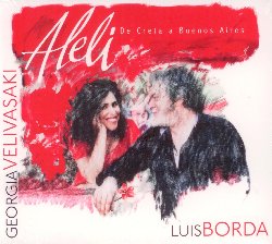 VELIVASAKI GEORGIA / BORDA LUIS :  ALELI - DE CRETA A BUENOS AIRES  (YELLOWBIRD)

La cantante Georgia Velivasaki e il chitarrista Luis Borda ci conducono in un viaggio musicale che da Creta porta fino in Argentina, rispettivi paesi natali di questi due straordinari artisti. Nata a Heraklion, Creta, Georgia Velivasaki  cresciuta in una famiglia di mantinadologues (scrittori di canzoni tradizionali cretesi) e musicisti, ed  stato dunque per lei naturale avvicinarsi a queste forme darte. Scrive racconti, poesie e testi teatrali, e attualmente sta lavorando con il compositore e regista Costantine Athyrides per lopera rock Alessandro il Grande. Inoltre collabora, sia sul palco che in studio di registrazione, con il compositore Phighi Likoudi e con il chitarrista Andreas Ziakas. Luis Borda invece  nato e cresciuto a Buenos Aires, ma vive da anni a Monaco di Baviera. Borda  considerato tra i pi importanti compositori e chitarristi di tango contemporanei, oltre ad essere uno dei pionieri del Neuvo Tango in Europa. Borda ha sperimentato nuove forme di orchestrazione in cui gli strumenti tradizionali orientali incontrano la chitarra acustica, creando un ponte tra musica occidentale e orientale. Lincontro di questi due originali artisti ha dato vita ad un disco affascinante e intenso, con canzoni che quardano alla realt del nostro tempo e musiche che sanno travalicare le barriere stilistiche e geografiche.