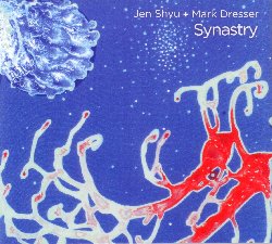 SHYU JEN & DRESSER MARK :  SYNASTRY  (PI RECORDINGS)

Synastry  il frutto del sodalizio artistico tra la straordinaria vocalista Jen Shyu ed il virtuoso contrabbassista Mark Dresser che rivela nuove possibilit per l'improvvisazione tra voce e basso. Insieme, i due riescono a creare una notevole alchimia sonora capace di evocare intense emozioni partendo da un immaginario che  fantasticamente surreale. Membro della band Five Elements di Steve Coleman sin dal 2003, Jen Shyu  nota per la sua perfezione tonale e per il suo canto che si adatta splendidamente alla ritmica. In Synastry, accompagnata solo dal contrabbasso di Mark Dresser, la vocalista mette in evidenza il suo completo controllo delle strutture microtonali, il suo profondo senso del ritmo ed un orecchio altamente sviluppato per l'improvvisazione melodica. Oltre che in Inglese ed in Cinese, Jen Shyu canta anche utilizzando un vocalese del tutto improvvisato che deriva dei fonemi di sette diverse lingue che la cantante ha imparato nel corso delle sue ricerche sulla musica indigena di Indonesia, Timor Est, Cina, Taiwan, Brasile e Cuba. Figura centrale della scena avantgarde jazz degli ultimi 30 anni, con i suoi ritmi Mark Dresser, che  famoso per le sua straordinaria tecnica che riesce a far esprimere appieno l'enorme potenziale sonoro del contrabbasso, racchiude la voce della Shyu in un'aura di intimo mistero.