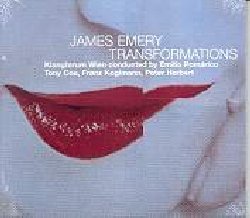 EMERY JAMES :  TRANSFORMATIONS  (BETWEEN THE LINES)

Con Tony Coe (sax tenore, clarinetto), Franz Koglmann (flicorno), James Emery (chitarra), Peter Herbert (basso, solo nei quartetti), Klangforum Wien diretto da Emilio Pomarico. Chitarrista e compositore, James Emery ha gi all'attivo due album per casa Between the Lines, enrtrambi classificabili come avantgarde jazz da camera: con Trasformations invece sviluppa il suo nuovo profilo di compositore orchestrale. La title track  una piece di cinque movimenti disseminati tra tre interludi in cui altrettanti straordinari solisti (il maniaco dell'erotismo al sax tenore Tony Coe, il poeta del flicorno Franz Koglmann, il virtuoso della chitarra James Emery) incontrano il Klangforum Wien condotto da Emilio Pomarico, una delle formazioni chiave del panorama contemporaneo. L'album  completato da cinque quartetti interpretati dai tre solisti affiancati dal bassista Peter Herbert in cui vaghe memorie di bebop e hard bop si alternano ad astratti processi dissolutivi: altamente ispirata e fra le righe, come da rigorosa tradizione della casa, questa speciale chamber music riflette alcune delle pietre miliari del jazz ed il loro sviluppo nella seconda met del XX secolo.