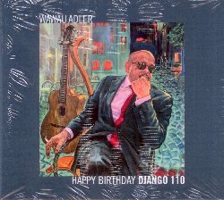 ADLER WAWAU :  HAPPY BIRTHDAY DJANGO 110  (EDITION COLLAGE)

Fino agli anni '70, tutti gli stili jazz pi importanti provenivano dagli Stati Uniti, eccetto uno che fu inventato in Europa: si trattava del jazz manouche, anche noto come gypsy jazz o sinti swing, come lo chiamava Django Reinhardt (1910-1953) che lo invent negli anni '30 e lo fece crescere assieme al suo grande quintetto Hot Club de France. Dai vari nomi di questo jazz europeo si capisce che erano e sono ancora musicisti sinti e rumeni a mantenere in vita lo stile virtuoso e senza tempo di Django Reinhardt. Uno dei migliori discendenti del chitarrista  Joseph 'Wawau' Adler, nato a Karlsruhe, in Germania, nel 1967. Il 23 gennaio 2020 Django Reinhardt avrebbe festeggiato i sui 110 anni e per questa speciale occasione Adler dedica al grande maestro un vero monumento musicale intitolato Happy Birthday Django 110. Per realizzare un album che rendesse giustizia all'inventore del jazz manouche, durante la produzione del disco si  voluto rispettare il suono originale delle vecchie registrazioni. Per questo motivo Adler suona una chitarra originale Selmer no. 828 che  identica alla chitarra no. 503 che Reinhardt suonava negli anni '40. E' stato inoltre registrato usando solo 2 microfoni unici al mondo e molto preziosi, costruiti esattamente come quelli degli anni '40. D'altro canto rispetto per l'originale significa anche prendere la sua idea di jazz: Certamente gli assolo non devono semplicemente essere copiati, sottolinea Adler, per questo Django  stato il mio compagno costante durante le registrazioni in studio. Ancora ed ancora mi sono chiesto: come lo avrebbe fatto lui? Che note avrebbe suonato? Che cosa avrebbe suonato in modo potente, delicato, dinamico, con amore, o malinconico e addirittura con tristezza?. In Happy Birthday Django 110, Adler propone all'ascoltatore 4 composizioni di Reinhardt, My Blue Heaven di Walter Donaldson, The Man I Love di George Gershwin, entrambe del 1924, How High The Moon di Morgan Lewis del 1940 e I Will Wait For You di Michel Legrand del 1964. Sia che si tratti di ballate lente e romantiche come Time On My Hands, che di mid-tempo blues come Melodie Au Crepuscule o di brani velocissimi come Twelfth Year di Djando Reinhardt, Adler non solo ne esalta lo swing, ma suona anche ogni melodia in modo fantastico ed espressivo come solo il suo grande maestro sapeva fare!