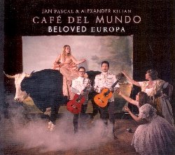 CAFE' DEL MUNDO :  BELOVED EUROPA  (FINE MUSIC)

Gli eccellenti chitarristi Jan Pascal e Alexander Kilian, ossia il duo Caf del Mundo, sono apprezzati a livello internazionale per la loro preziosa capacit di esplorare le infinite possibilit espressive dello strumento che suonano. Il loro ultimo disco, Beloved Europa,  stato ispirato dal concetto di Europa che per i due artisti non  solo un'astratta idea politica, ma  il reale presente delle generazioni pi giovani. Per questo motivo il loro ultimo lavoro mette insieme alcune pietre miliari della cultura europea come Erlkonig di Johann Wolfgang von Goethe messo in musica da Franz Schubert che nelle mani di Caf del Mundo diventa un melting pot al gusto di flamenco in cui le parti cantate sono magistralmente interpretate da Henrik Bohm e Rosario La Tremendita. Il viaggio continua con il tango polacco Ostatnia Niedziela di Jerzy Petersburski che  inteso come contributo al superamento dei pregiudizi che da sempre dividono Tedeschi e Polacchi. E poi ci sono Oblivion e Libertango di Astor Piazzolla anche loro in qualche modo vicini all'Europa in quanto i nonni del maestro argentino erano emigranti dal vecchio continente. C' inoltre spazio per alcuni originali firmati da Pascal e Kilian come Spread Your Wings scritta durante un loro soggiorno in Toscana e molto, molto altro ancora. Beloved Europa  un affresco ipnotico e profondo in cui l'eccezionale virtuosismo dei musicisti non  mai posto in primo piano, ma si preferisce lasciare spazio alle emozioni che la musica crea ed alla sua capacit di raccontare un'idea di Europa che  fatta di diversit che s'incontrano e non si scontrano.