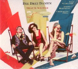 DIE DREI DAMEN :  TRAUM WEITER  (ENJA)

Die Drei Damen  un incredibile trio bavarese composto dalla fondatrice Lisa Wahlandt, talentuosa cantante anche nota per le sue collaborazioni con Mulo Francel, dalleccellente pianista e cantante Andrea Hermenau, molto apprezzata per la sua capacit dimprovvisazione e dallespressiva bassista e cantante Christiane Oettl che negli ultimi anni si  fatta conoscere con intensi concerti su alcuni dei maggiori palcoscenici dEuropa. Come dimostrano ancora una volta nel loro ultimo album Traum Weiter, le tre signore della musica hanno il grande merito di aver arricchito il jazz con suggestioni provenienti da altre generi. Gli ingredienti per questo rinfrescante cocktail sonoro sono: tre voci fantastiche, un grandissimo virtuosismo musicale e testi in bavarese. Traum Weiter  un caleidoscopio di idee originali e combinazioni geniali che unisce canzoni dautore e suggestioni afro-cubane, musica classica e samba, jazz e tango in una interpretazione del tutto innovativa, capace di creare accostamenti musicali solo apparentemente impossibili che brillano per spontaneit ed umorismo. Traum Weiter  un album che ammalia grazie alla sua straordinaria forza espressiva che trasporta lascoltatore in un colorato viaggio sonoro che non conosce barriere o confini.