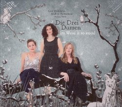 DIE DREI DAMEN :  IM WOID IS SO STAAD  (ENJA)

La formazione Die Drei Damen comprende tre grandi protagoniste della musica jazz tedesca: Lisa Wahlandt (voce), Andrea Hermenau (pianoforte, voce) e Anna Veit (basso, voce). Il loro nuovo disco per casa Enja, Im Woid is so Staad  dedicato al tema del Natale. Lisa Wahlandt   dotata di una straordinaria capacit di interpretare canti tradizionali natalizi e brani dedicati all'inverno in modo fresco, originale e mai banale, tanto che il suo disco del 2014, Home for Christmas, si posizion al primo posto della Amazon Jazz Charts. Per il loro ultimo progetto, le tre signore hanno arrangiato canzoni bavaresi, standard jazz e brani pop, reinterpretandoli a modo loro e regalando all'ascoltatore anche alcune loro composizioni originali. Al centro del disco c' la voce calda, poliedrica e sensuale di Lisa Wahlandt che crea un'atmosfera di profonda intimit che quasi induce alla contemplazione. Grazie all'intensa e virtuosistica interazione delle tre artiste, Im Woid is so Staad ha assunto la forma di uno spazio musicale nuovo e sorprendente in cui tuttavia trovano spazio anche le personalit individuali delle tre musiciste. Trascendendo confini di genere e stile, Wahlandt, Hermenau e Veit hanno creato un ponte sonoro che unisce musica folk, jazz, groove africano e BossaPop.