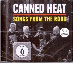 CANNED HEAT :  SONGS FROM THE ROAD (cd+dvd)  (RUF)

Le mode musicali vanno e vengono, ma quelle che rimangono sono fuori dal tempo come il blues ed i suoi figli, il rock'n'roll ed il boogie. Il blues sta addirittura vivendo un periodo di grande rifioritura, tanto che ancora oggi  possibile godere di vere leggende viventi come i Canned Heat. Creata nel 1968 da Bob 'The Bear' Hite (1943-1981) e Alan 'Blind Owl' Wilson (1943-1970) a Topanga Canyon, in California, la famosa formazione della West Coast continua a far parlare di s. Il nuovo volume della serie Songs from the Road propone un box composto da un cd ed un dvd in cui  stata immortalata la band californiana dal vivo durante il concerto che ha tenuto al club Harmonie di Bonn il 16 marzo del 2015. Con 16 brani boogie, tra cui un paio di originali della formazione, Songs from the Road offre una splendida retrospettiva che ci mostra una band ancora in forma, nonostante il tempo che passa. Gli inimitabili Adolfo 'Fito' De La Parra, Larry 'The Mole' Taylor, Dale Spalding ed il bravissimo John 'JP' Paulus infiammano ancora gli animi con le loro straordinarie interpretazioni e con il loro trascinante entusiasmo tipico della West Coast, facendo di Songs From The Road un album davvero prezioso.