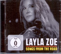 ZOE LAYLA :  SONGS FROM THE ROAD (cd+dvd)  (RUF)

Date alla cantautrice canadese Layla Zoe un palco e lei vi mostrer la sua magia:  un'artista di grande livello che travolge con una presenza scenica unica ed una voce roca che sa di whiskey. Per me - dice Layla Zoe - non c' niente di pi liberatorio che stare su un palco con una band, attraverso la musica regalo ai fan il mio cuore. Scrivo volentieri canzoni, mi piace stare in studio, ma i live sono il motivo per cui amo il mio lavoro. Sono cos felice di poter offrire ai miei fan un album dal vivo, soprattutto perch  tanto che lo chiedono. E' vero: dopo 12 anni di carriera e 10 album che hanno riscosso un successo internazionale, un album live mancava: con un cd ed un dvd, il prezioso cofanetto di casa Ruf Songs from the Road riempie il vuoto e offre al pubblico la possibilit di prendere parte al concerto tenuto da Zoe il 21 marzo del 2017 al Hirsch Club di Norimberga in Germania. Al centro dello spettacolo ci sono indubbiamente la voce d'altri tempi di Layla ed il suo entusiasmo sul palco, ma l'artista  sempre molto attenta a garantire ai suoi eccellenti partner, Jan Laacks (chitarra, talkbox, voce), Christoph Huebner (basso, voce) e Claus Schulte (batteria, voce), lo spazio necessario per esprimere il loro indiscutibile talento. Naturalmente l'altro ingrediente fondamentale  la track listing che propone brani blues, gospel e soul tra i quali molti tratti dal suo pi recente album Breaking Free come A Good Man, Sweet Angel e Why Do We Hurt The Ones We Love. Songs from the Road  molto pi di un album live:  un'istantanea che immortala un'artista di prima classe in uno dei momenti migliori della propria carriera. L'ultima parola spetta a Layla Zoe: Il mio show  crudo, onesto, emozionante ed intenso. La gente spesso dice che durante i mei spettacoli si commuove fino quasi a piangere e io credo sia importante per me dare tutto al mio pubblico. Strappo il cuore al mio pubblico ma poi lo rimetto al suo posto.
