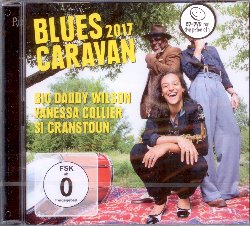 WILSON BIG DADDY / COLLIER VANESSA / CRANSTOUN SI :  BLUES CARAVAN 2017 (cd+dvd)  (RUF)

Ogni anno dal 2005, l'etichetta tedesca Ruf organizza il progetto chiamato Blues Caravan: viene data la possibilit a tre talentuosi artisti di esibirsi e di farsi conoscere dal grande pubblico. Il cofanetto Blues Caravan 2017 contiene un cd ed un dvd in cui sono stati immortalati dal vivo alcuni dei momenti pi intensi del concerto che il soul man londinese Si Cranstoun, il geniale cantastorie Big Daddy Wilson e la promettente cantante e sassofonista di Philadelphia Vanesse Collier, hanno tenuto il 14 febbraio al Hirsch Club di Norimberga, in Germania. Ispirato dal soul vintage di Jackie Wilson e Sam Cooke, il carismatico bandleader inglese Si Cranstoun propone alcuni suoi brani originali che fanno parte del suo ultimo disco Old School, oltre ad alcuni classici come Coupe de Ville. Alcuni sono del parere che i grandi bluesmen siano una razza in via d'estinzione: si sbagliano e Big Daddy Wilson ne  la prova. Nato nel North Carolina, Big Daddy ha prestato molti anni di servizio nell'esercito americano, ma poi arriv il blues nella sua vita che lo port a suonare ed a trasferirsi in Germania. Nel 2009 fu pubblicato il suo album di debutto per casa Ruf, Love is The Key e, grazie ad una voce capace di fermare il traffico, nel 2010 arriv la vittoria del German Blues Challenge e nel 2014 il riconoscimento come miglior artista blues del 2014. Nella performance contenuta in Blues Caravan 2017, Big Daddy rimane fedele al suo classico stile cantautorale fatto di brani in cui tutti si possono riconoscere che raccontano storie leggere e divertenti. Diplomata al Berklee College di Musica, Vanessa Collier ha una voce pura ed un modo pungente di suonare il sassofono che le hanno garantito, nel 2014, il titolo di migliore esordiente blues dell'anno. Dotata di un carisma incredibile, Vanessa interpreta alcuni suoi originali che riscaldano l'atmosfera e trasmettono un'ondata di energia positiva al pubblico. Le splendide musiche e le suggestive immagini del prezioso cofanetto Blues Caravan 2017 sono la dimostrazione di come tre eccellenti artisti, tra loro diversi, ma uniti dalla stessa passione per la musica, possono mettersi insieme e regalare al pubblico uno spettacolo imperdibile.