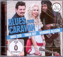 ZITO MIKE / SKY VANJA / ALLISON BERNARD :  BLUES CARAVAN 2018 (cd+dvd)  (RUF)

Ogni anno dal 2005, l'etichetta tedesca Ruf organizza il progetto Blues Caravan con cui viene data la possibilit a tre talentuosi artisti di esibirsi e di farsi conoscere dal grande pubblico. Il cofanetto Blues Caravan 2018 ha immortalato un tour davvero fuori dall'ordinario: insieme alla giovane e promettente artista croata Vanja Sky ci sono gli strepitosi Mike Zito e Bernard Allison. La cantante e chitarrista di Zagabria  una delle ultimissime scoperte di casa Ruf, un'artista che appartiene alla futura generazione di musiciste in ascesa che, con energia e passione, si dedicano al blues. A proposito della sua partecipazione in Blues Caravan 2018, in cui presenta brani appartenenti al suo primo album di studio Bad Penny ed alcune cover, Vanja dice: Sono molto emozionata di suonare al Blues Caravan 2018. Spero di incontrare tante persone e di condividere con loro la mia musica. I miei concerti sono pieni di energia e io do tutto, quando sono sul palco. Poi ci sono alcuni nomi che nel mondo del blues sono delle vere autorit: uno di questi  Bernard Allison, figlio del grande Luther che nel Blues Caravan 2018 propone brani appartenenti al suo repertorio come pezzi tratti dal suo album di debutto del 1997 Keepin' the Blues Alive e da Born with the Blues del 2000. E poi c' Mike Zito, eccellente chitarrista, cantante, cantautore e produttore di St. Louis, nel Missouri, cofondatore insieme a Cyril Neville, Devon Allman, Charlie Wooton e Yonrico Scott della superband blues e blues-rock Royal Southern Brotherhood. Racconta Zito della sua esperienza al Blues Caravan: Ho sempre desiderato unirmi al Blues Caravan, per questo sono molto emozionato. I miei concerti sono pieni d'energia ed appassionati: provo con tutto me stesso a dare il massimo e faccio in modo che ogni singola nota conti. Da me ti puoi aspettare della chitarra rock-blues con una dose di parti vocali soul e un mix delle mie canzoni migliori. Ti sembra poco?