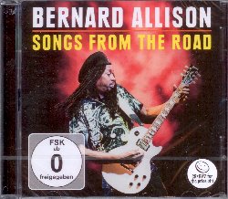 ALLISON BERNARD :  SONGS FROM THE ROAD (cd+dvd)  (RUF)

Il grande bluesman di Chicago Luther Allison viveva seguendo una semplice filosofia che amava condividere: Abbandona il tuo ego, fai musica, ama gli uomini. Oggi, a 23 anni di distanza dalla sua scomparsa, il geniale musicista sarebbe sicuramente fiero del disco Songs from the Road, album che dimostra come il suo talentuoso figlio Bernard abbia seguito la sua stessa missione di vita, ossia offrire al pubblico ottimo blues pieno di grinta ed energia. Il cofanetto Songs from the Road, composto da un cd ed un dvd,  un'istantanea che ha immortalato Bernard Allison durante il concerto che ha tenuto al Piano Musik Club di Dortmund il 23 ottobre 2019. Con una band composta da grandi musicisti ed il mix dinamico del leggendario Jim Gaines, questa registrazione ha catturato ogni scintilla di virtuosismo che si  accesa durante quell'evento. Racconta Bernard Allison: Io suono soprattutto live perch voglio comunicare ed interagire con il pubblico. Fondamentalmente mi nutro di questa energia, del talento della mia band e delle personalit dei suoi musicisti. Il prolifico cantautore ricorda al pubblico che le sue ultime creazioni sono anche le sue opere pi intense. Brani dal disco Let it Go come Night Train, Cruisin' for a Bluesin, Same Ole Feeling e brani pi lenti come You're Gonna Need Me, mostrano che i nostri testi sono maturati. Ma l'artista propone al pubblico anche alcuni dei suoi gioielli del passato come The Way Love Was Meant To Be dall'album Times Are Changing del 1998, Meet Me Halfway da Across The Water del 2000, Stay With Me Tonight da Higher Power del 2005 e Call Me Momma e Something's Wrong da In the Mix del 2015. Il risultato finale  un cofanetto che, attraverso un cd ed un dvd, trasmette tutta l'energia che si era creata tra Bernard ed il pubblico in quella splendida serata a Dortmund e che dimostra come la filosofia di Luther Allison continui ad illuminare, oggi pi che ami, la carriera artistica di suo figlio.