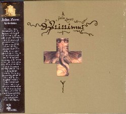 ZORN JOHN :  IPSISSIMUS  (TZADIK)

Archival Series (file under avantgarde/rock) - Mike Patton, Trevor Dunn, Joey Baron, Marc Ribot, John Zorn. Intessendo ispirate trame sonore nella tradizione di magia ed alchimia, Moonchild � uno dei progetti di John Zorn pi� intensi e significativi. Attivo sin dal 2006, Moonchild ha pubblicato sinora quattro cd che parlano direttamente agli amanti della musica, curiosi e di larghe vedute, sparsi nel mondo, ed il suo nuovo album � il pi� vario ed entusiasmante di quelli pubblicati sinora. Nove nuovi duetti, trii e quartetti che trasudano una messe di invenzioni ritmiche e melodiche messe in campo da ciascuno dei musicisti di questo quintetto di all-stars. L'incredibile chitarra di Marc Ribot, le magiche parti vocali di Mike Patton, l'immaginifico sax di John Zorn e lo straordinario supporto della sezione ritmica di Dunn e Baron si incontrano per dar vita ad Ipsissimus, il quinto sorprendente capitolo del progetto Moonchild.