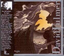 FULMER DAVID :  ON NIGHT  (TZADIK)

Composer Series (file under avantgarde/classical) - David Fulmer, Eliot Gattegno, Yoobin Son, Carol McGonnell, Gareth Flowers, Matthew Gold, Matt Ward, Blair McMillen, Emilie-Anne Gendron, Jay Campbell. La musica del compositore, violinista e direttore d'orchestra David Fulmer  una delle pi rigorose ed immaginifiche dell'attuale panorama. Grandemente apprezzato per i suoi lavori in ambito classico, Dave ha studiato con Milton Babbitt, ha ricevuto l'autorevole Charles Ives Award ed  stato il promo compositore americano ad essere insignito del prestigioso Edvard Grieg Prize for Composition. Il suo primo cd per casa Tzadik presenta un dinamico capolavoro per ensemble da camera e sax soprano: piena di colori brillanti e di incredibile virtuosismo, questa  nuova musica assolutamente imperdibile, proposta da un vero esploratore che ha gi oltrepassato i confini di inaccessibili ed inedite regioni sonore.