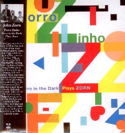 ZORN JOHN :  FORRO IN THE DARK PLAYS ZORN  (TZADIK)

Archival Series (file under avantgarde/rock) - Jorge Continentino, Guilherme Monteiro, Mauro Refosco, Rea Mochiach, Marcos Valle, Vitor Goncalves, Sofia Rei, Jesse Harris. Mai sentito uno Zorn come questo! Una delle migliori band della scena dell'East Village new-yorkese, Forro in the Dark, combina i ritmi irrefrenabili del forr della regione del Nordeste del Brasile a rock, jazz, reggae, folk e country. Insieme sin dal 2002 e di stanza a New York, i Forro in the Dark hanno gi collaborato con una grande variet di artisti, compresi David Byrne, Red Hot Chili Pepper e Cibo Matto. Nel loro imperdibile Forro in the Dark Plays Zorn, i nostri propongono alcune delle pi belle composizioni dell'alchimista new-yorkese in veste ballabile dal sapore brasiliano. Un cd che si pu continuare ad ascoltare all'infinito pieno di brucianti assolo, ritmi incessanti e memorabili melodie zorniane, vecchie e nuove. Un album tassativamente da non perdere prodotto da Jesse Harris e con la partecipazione straordinaria del leggendario Marcos Valle.