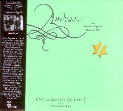 NOVA EXPRESS QUINTET :  ANDRAS - BOOK OF ANGELS VOL. 28  (TZADIK)

Archival Series (file under Jewish/jazz/easy listening) - John Medeski, Kenny Wollesen, Trevor Dunn, Joey Baron, Cyro Baptista.  Nova Express  una delle pi dinamiche e sensibili tra le formazioni di John Zorn, un quartetto che ricorda le sonorit del Modern Jazz Quartet con piano, vibrafono, basso e batteria. Per la loro prima incursione nel mondo del Masada songbook, i quattro sono accompagnati dal sempre pi popolare percussionista brasiliano Cyro Baptista, per creare un favoloso programma di space-age music, colonna sonora ideale del XXI secolo. Andras  Book of Angels vol. 28 propone piacevoli musiche strumentali interpretate da un quintetto di veri maestri perfettamente a proprio agio con il linguaggio esotico comune al bop afro-cubano ed a musicisti come The Dreamers, Les Baxter, Martin Denny e Bert Kaempfert.