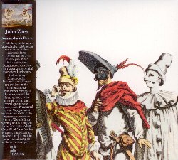 ZORN JOHN :  COMMEDIA DELL'ARTE  (TZADIK)

Archival Series (file under avantgarde/classical) - Josh Rubin, Rebekah Heller, Kyle Armbrust, Claire Chase, Sarah Brailey, Eliza Bagg, Rachel Calloway, Kirsten Sollek, Steve Gosling, Christian McBride, Tyshawn Sorey, Kevin Cobb, Louis Hanzlik, Eric Reed, Michael Powell, John Rojak, Jay Campbell, Mike Nicolas, Jeff Zeigler, Mihai Marica. Il nuovo album dellAlchimista new-yorkese  una favolosa e multiforme suite che celebra la brillante forma artistica della Commedia dellarte, nata in Italia nel XVI secolo e tuttora fiorente. I classici ed archetipici personaggi di Arlecchino, Colombina, Scaramuccia, Pulcinella e Pierrot (questultimo, nonostante il nome francese, anchesso nato in Italia alla fine del Cinquecento) sono evocati in cinque miniature musicali composte per piccoli ensemble da camera: un quintetto di ottoni, un quartetto di violoncelli, un trio di pianoforti, un quartetto vocale ed un ensmble di fiati. Presentata al pubblico per la prima volta al Guggenheim Museum di New York allinizio del 2016, lopera contiene alcune delle pi belle composizioni create da John Zorn ed  in grado di deliziare dalla prima allultima nota. Hanno partecipato alla realizzazione di questo capolavoro pi di 20 dei migliori musicisti della scena new-yorkese, rendendo Commedia dellarte  una delle pi interessanti fra le nuove produzioni zorniane.