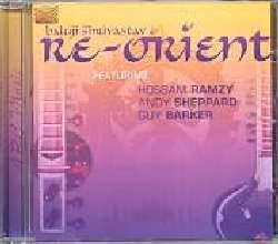 SHRIVASTAV BALUJI :  RE-ORIENT  (ARC)

Re-Orient  una vera festa per le orecchie orchestrata dal polistrumentista indiano Baluji Shrivastav affiancato da leggendari musicisti come Andy Sheppard (sax), Guy Barker (tromba) e Hossam Ramzy (percussioni egiziane), un capolavoro di world fusion che segue i precedenti successi sempre accolti con grande calore dalla stampa specializzata. Trio attivo da oltre dieci anni, Re-Orient  una ensemble aperta che di volta in volta ospita diversi musicisti che danno il loro personale apporto al sound del gruppo: cos, nel corso degli anni, hanno collaborato al successo della formazione molti eccellenti musicisti come Talvin Singh, Fiaz Khan, Sakari Kukku, Andy Platt e Michael Parker. Re-Orient  una gemma che si apre in varie diverse direzioni, un album che si ascolta con piacere da cima a fondo per scoprire un nuovo volto musicale dell'India.