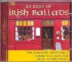 VARIOUS :  20 BEST OF IRISH BALLADS  (ARC)

mid-price - 20 Best of Irish Ballads propone una meravigliosa collezione di ballate irlandesi. Le melodie sono caratterizzate da una ricca variet di ritmi che spazia da quelli pi briosi e scanzonati a quelli pi romantici e malinconici, capaci di creare un ricco affresco sonoro con tutte le sfumature della terra dei celti. Classici come Carrickfergus e Spancil Hillche narrano la triste storia di espatriati desiderosi di rivedere la propria terra, Johnson's Motor Car grande successo degli anni '20, The Fields of Athenry sulla carestia che colp l'Irlanda tra il 1845 e il 1849 e la romantica Ringsend Rose, fanno rivivere all'ascoltatore le forti emozioni che da sempre contraddistinguono la vita del popolo irlandese. L'album raggruppa formazioni di fama internazionale come Brier, Shamrog, Tara, Blackthorn, Dubliners, Corrib Folk, oltre a rinomati interpreti come Ronnie Drew, John Close, uno dei pi famosi artisti folk contemporanei di tradizione irlandese e Paddy Reilly, personalit di grande valore nel panorama della musica folk sin dagli anni '60. 20 Best of Irish Ballads  un fantastico viaggio alla scoperta della magica cultura irlandese, un album che non pu mancare nella collezione degli estimatori di questa meravigliosa cultura.