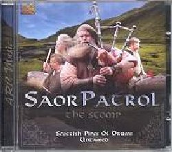 SAOR PATROL :  THE STOMP - SCOTTISH PIPES AND DRUMS UNTAMED  (ARC)

Il gruppo Saor Patrol  famoso a livello internazionale per il suo stile assolutamente personale che  stato definito rock celtico. Coloro che hanno avuto la fortuna di ascoltare il quartetto scozzese dal vivo non potranno dimenticare quella vibrante energia che scaturisce dalle loro appassionate interpretazioni, capaci di far rivivere la musica e l'atmosfera dell'antica Scozia ai nostri giorni. The Stomp - Scottish Pipes and Drums Untamed catapulta l'ascoltatore nei giorni turbolenti che hanno visto il fiero popolo scozzese lottare per difendere la propria identit. Indomite cornamuse e focose percussioni ricreano l'affascinate atmosfera di Braveheart, richiamando alla mente di chi ascolta il coraggio impavido dell'eroe scozzese William Wallace. Esplosivo e carismatico The Stomp - Scottish Pipes and Drums Untamed  l'album ideale per i nostalgici di un'era dove il coraggio si dimostrava battendosi per la libert del proprio paese. L'album  arricchito da un prezioso libretto con interessanti informazioni sugli interpreti ed i brani presentati.