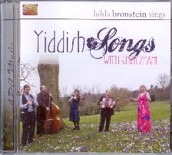 BRONSTEIN HILDA :  YIDDISH SONGS WITH CHUTZPAH  (ARC)

La passione di Hilda Bronstein per la cultura yiddish  nata quando era ancora bambina: figlia di Ebrei polacchi emigrati in Inghilterra per scampare all'Olocausto, Hilda  cresciuta ascoltando vecchie melodie yiddish. Oggi Hilda Bronstein  la direttrice dell'istituto di musica ebraica dove insegna un ricco ed interessante repertorio yiddish, promuovendo la conoscenza della cultura a cui appartiene. In Yiddish Songs with Chutzpah la Bronstein  affiancata dalla formazione Chutzpah, eclettico gruppo di musicisti specializzato in musica ebraica e klezmer contaminata da interessanti sonorit swing. Questa collaborazione ha permesso a Hilda non solo di ampliare il proprio repertorio ma di arricchirlo con nuove sonorit che donano alla tradizione una veste del tutto inedita. Yiddish Songs with Chutzpah, con alcuni brani in polacco, lingua madre delll'interprete ed altri in litwisch, un dialetto lituano, propone meravigliose melodie tradizionali yiddish tra cui tanghi e canzoni per matrimoni, oltre a curiose versioni yiddish di brani da hit parade. L'album  fornito di un libretto contenente interessanti informazioni sugli interpreti oltre alla versione originale dei brani in yiddish e la loro relativa traduzione in inglese.