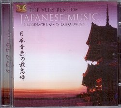 VARIOUS :  THE VERY BEST OF JAPANESE MUSIC  (ARC)

mid-price - Splendida compilation tutta dedicata alla  musica giapponese: The Very Best of Japanese Music propone una vasta gamma di stile musicali giappponesi, sia classici che moderni. Il potente tuono dei giganteschi tamburi taiko, il suono melodioso del flauto shakuhachi e le delicate note del koto (arpa distesa), dipingono uno splendido quadro che ritrae scene di samurai in battaglia o la bellissima fioritura dei ciliegi che danno il benvenuto alla primavera. Con la presenza di eccellenti musicisti giapponesi come Joji Hirota, Nihon Daiko, la rinomata formazione Yamato Ensemble e molti altri ancora, The Very Best of Japanese Music  un'ottima introduzione alla musica giapponese, un modo per entrare in contatto con una cultura lontana ed estremamente affascinante.