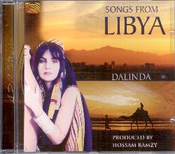 DALINDA :  SONGS FROM LIBYA  (ARC)

mid-price - Dalinda, di origini bosniache ma nata in Libya,  stata esposta fin da bambina ad un caleidoscopio di influenze musicali che l'hanno portata ad esplorare in veste di musicista una grande variet di stili musicali, fino a quando ebbe la straordinaria occasione di conoscere il grande percussionista Hossam Ramzy. Da quel momento la sua carriera musicale che prima aveva spaziato tra musica folk balcanica e ballate gypsy, vira verso il mondo del ritmo mediorientale. Songs from Libya, prodotto dall'ambasciatore del ritmo egiziano nel mondo Hossam Ramzy,  un album ricco di influenze beduine provenienti dai deserti libici, marocchini ed algerini, unite a tipiche melodie egiziane e mediorientali. Con i testi dei brani in arabo e la relativa traduzione in inglese, Songs from Libya  un album magico ed affascinante, nel quale si riconoscere l'impronta artistica del maestro Ramzy.