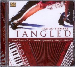 TANGO SIEMPRE :  TANGLED - TRADITIONAL AND CONTEMPORARY TANGO MUSIC  (ARC)

mid-price - Dopo essersi guadagnati una solida reputazione come miglior gruppo inglese dedicato al tango, i Tango Siempre dimostrano con i fatti che  possibile suonare un grande tango senza necessariamente essere argentini. Nel corso degli anni l'ensemble, composto dai britannici Jonathan Taylor al piano, Kylie Davis al contrabbasso, Ros Stephen al violino e Pete Rosser alla fisarmonica, ha sviluppato un repertorio che spazia tra i vari periodi storici ed i diversi stili di tango, proponendo originali arrangiamenti di classici di alcuni dei compositori pi amati come Astor Piazzolla ed Anibal Troilo. Tangled - Traditional and Contemporary Tango Music propone una grande variet di tanghi tra cui spiccano due inediti di Pablo Ziegler (il pianista di Astor Piazzolla) e uno del pianista e compositore gallese Huw Warren. Il quartetto inglese offre all'ascoltatore un album in cui il tango tradizionale  affiancato a quello contemporaneo pi jazzy e multiculturale, in cui passione, drammaticit, malinconica, bellezza e romanticismo si uniscono creando il fascino che contraddistingue da sempre questo genere musicale. Con un virtuosismo ed una precisione tecnica che non soffocano mai la passionalit dell'interpretazione, Tangled - Traditional and Contemporary Tango Music  un imperdibile viaggio alla scoperta del pianeta tango.