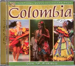 SON DE PUEBLO :  TRADITIONAL SONGS AND DANCES FROM COLOMBIA  (ARC)

La band Son de Pueblo ha iniziato la sua attivit nella citt di Ibagu, in Colombia, nel 2000, facendosi conoscere ed apprezzare nel panorama musicale internazionale come rappresentante della ricca e colorata eredit musicale del proprio paese. Traditional Songs and Dances from Colombia  un album divertente ed elettrizzante di musiche provenienti dalle diverse regioni colombiane. I Son de Pueblo propongono una grande variet di stili e ritmi tra cui il son sureno (Colombia meridionale), il pasillo (regione delle Ande), la cumbia (costa caraibica), il currulao (costa del Pacifico) che viene anche definito 'l'anima della Colombia nera', il bambuco fiestero ed il poro paisa (Colombia centrale). Traditional Songs and Dances from Colombia  un tripudio di suoni ed emozioni, un album che pretende di essere ballato.