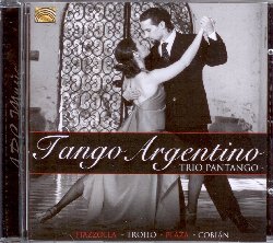 TRIO PANTANGO :  TANGO ARGENTINO  (ARC)

mid-price - Tango Argentino  una raccolta intima, elegante e sensuale di tanghi, waltz e milonghe, scritti da alcuni dei nomi pi importanti dell'universo musicale tanguero come Astor Piazzolla, Carmelo Troilo, Julian Plaza, Juan Carlos Cobian e tanti altri ancora. Interpretati con stile ed eleganza dal Trio Pantango i brani prendono forma attraverso le note di bandoneon, chitarra, clarinetto, violino e basso, facendo rinascere alcune delle pi belle creazioni appartenti all'affascinante mondo del tango argentino. Tango Argentino  un album che tutti gli amanti di tango, soprattutto i ballerini, dovrebbero avere sempre a portata di mano.