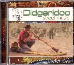 IBY DIETER :  DIDGERIDOO STREET MUSIC  (ARC)

L'inconfondibile gorgoglio mistico del dijeridu evoca nell'ascoltatore immagini primordiali, trasportandolo nel 'dreamtime' che nella mitologia aborigena australiana indica l'epoca antecedente alla creazione del mondo. Dieter Iby  un artista di strada che gira il mondo suonando il dijeridu e facendo conoscere alla gente la bellezza di questo strumento che gli aborigeni chiamano anche yidaki. Didgeridoo Street Music propone le ammalianti sonorit del dijeridu, sole o accompagnate da kora, bongo, djembe, chitarra, campane tibetane e vari strumenti a percussione. Didgeridoo Street Music fonde la spontaneit degli spettacoli di strada con il misticismo ancestrale della cultura aborigena, regalando un'esperienza sonora davvero suggestiva.