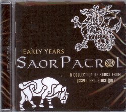 SAOR PATROL :  EARLY YEARS  (ARC)

I Saor Patrol hanno il grande merito di far rivivere ai nostri giorni l'antica musica tradizionale scozzese, regalando agli ascoltatori un viaggio sulle verdi colline un tempo solcate dai Celti. Lo stile della band  stato definito rock celtico ed i musicisti del gruppo sono stati chiamati i 'Motorhead del folk' da Lemmy Kilmister in persona, il leader storico della formazione rock inglese. Chi ha avuto modo di assistere ad un concerto dei Saor Patrol non dimenticher mai l'energia sprigionata dai loro spettacoli, una forza che nasce dalle sonorit ammalianti delle cornamuse e dal ritmo potente delle percussioni. Early Years  dedicato ai primi anni della carriera dei Saor Patrol, con una notevole selezione di brani tratti dei loro album di maggiore successo di quel periodo che sono Esspee e Black Bull, per la prima volta pubblicati in ambito internazionale. Con le loro sonorit affascinanti caratterizzate dalle inarrestabili percussioni e dalla forza indomabile delle cornamuse e le loro lunghe barbe rosse che ricordano le scene di Braveheart, i Saor Patrol hanno coraggiosamente iniziato a scrivere un nuovo capitolo della storia della musica folk dei nostri giorni e Early Years ne  la dimostrazione.