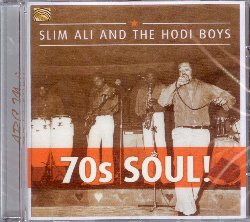 ALI SLIM & THE HODI BOYS :  70S SOUL!  (ARC)

mid-price - Grazie a 70s Soul!  finalmente disponibile la musica di uno dei gruppi africani pi importanti degli anni '70. A Nairobi nel 1977 la canzone di Slim Ali e gli Hodi Boys You Can Do It era il singolo dell'anno: molto apprezzato da pubblico e critica il brano ottenne vari premi e veniva continuamente passato dalla radio. Nell'autunno del 1976 l'album omonimo, con le potenti e suggestive armonie del sax, gli ammalianti riff di chitarra e naturalmente la grande voce di Slim Ali, era ritenuto il miglior album soul-punk nato dalla creativit africana. Dieci anni prima, nella primavera del 1966, Slim Ali terminava gli studi alla scuola superiore di Mombasa e, dopo aver collaborato per brevi periodi con vari gruppi musicali, nel 1968 si un agli Hobi Boys che suonavano la musica di artisti americani soul come Otis Redding e Percy Sledge. Slim rimase con il gruppo per un anno per poi andarsene a Addis Abeba, in Etiopia, e crearsi una carriera da solista, ma, nel 1976, ritorn a Nairobi ed insieme agli Hobi Boys registr You Can Do It. L'album successivo si chiamava Smile e mescolava soul e reggae in uno stile dalle sonorit eteree create dagli effetti delle tastiere e da abbellimenti psichedelici. Tra Smile ed il loro ultimo album, Home Slim lasci nuovamente gli Hobi Boys ed and a Dubai per tornare a Nairobi circa un anno dopo e proseguire in questa citt la sua carriera. La compilation 70's Soul!  un mix di brani tratti da questi tre album e si concentra soprattutto sulle ballate di Slim Ali, regalando all'ascoltatore una suggestiva serata di soul africano.