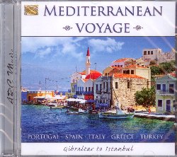 VARIOUS :  MEDITERRANEAN VOYAGE - GIBRALTAR TO ISTANBUL  (ARC)

mid-price - Un viaggio tra le sponde bagnate dal Mediterraneo che propone le musiche che si incontrano nei vari porti toccati da questa ideale crociera musicale che collega Gibilterra ad Istanbul. Il ricco libretto che accompagna Mediterranean Voyage - Gibraltar to Istanbul presenta esaustive informazioni su ciascuno degli interpreti oltre alla trascrizione dei testi delle canzoni ed alla loro relativa traduzione in inglese. Il percorso inizia dal Portogallo con il fado di Matilde Larguinho e la chitarra portoghese di Jos Maria Fonseca per poi passare in Spagna con la rumba gitana di Manuel El Chachi ed il flamenco di Rafa El Tachuela, poi si dirige verso le isole prima con i cantanti del gruppo Voce di Corsica e poi con la sarda Elena Ledda. Si approda sulle coste di Sorrento con il mandolino di Joel Francisco Perri per poi toccare le coste della Grecia con Michalis Terzis e The Athenians, l'isola di Creta con Kriteos & Romiosini, la Dalmazia con i vocalisti del Klapa Cambi, la Croazia con Tamburaski Sastav, l'Albania con la Tirana Folk Ensemble ed infine la Turchia con le musiche di Huseyin & Gunay Turkmenler. Mediterranean Voyage - Gibraltar to Istanbul   un album che profuma dei colori e dei sapori delle antiche culture che si sono sviluppate nei paesi baciati dal Mare Nostrum.