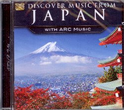 VARIOUS :  DISCOVER MUSIC FROM JAPAN  (ARC)

mid-price - Discover Music from Japan  un'emozionante raccolta di musica giapponese che abbraccia una grande variet di brani strumentali e cantati i cui protagonisti assoluti sono le note sognanti del koto (strumento a corda), quelle accattivanti dello shakuhachi (flauto) ed i ritmi tuonanti delle grandi percussioni taiko. L'album di casa Arc propone arrangiamenti classici e moderni, interpretati da alcuni dei pi raffinati esponenti della musica nipponica come Joji Hirota, Aiko Hasegawa, Yamato Ensemble, Richard Stagg e molti altri ancora. Discover Music from Japan  l'album ideale per avvicinarsi alla musica mistica e sognante del paese del Sol Levante.