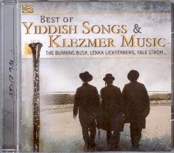 VARIOUS :  BEST OF YIDDISH SONGS & KLEZMER MUSIC  (ARC)

Ritmi vivaci, irresistibile musica klezmer, canzoni della tradizione yiddish, atmosfere colorate e musicisti entusiasti sono gli ingredienti fondamentali di Best of Yiddish Songs & Klezmer Music. Con brani a cappella, divertenti pezzi strumentali ed interpretazioni dal sapore jazz, lalbum di casa Arc offre un dettagliato spaccato del patrimonio musicale di origine ebraica. Con le intense interpretazioni di The Burning Bush, Rubinstein Klezmer Project, Lenka Lichtenberg, Tummel, Mike Tabor, From Both Ends of the Earth, Yaacov Shapiro, Gregori Schechter, Hilda Bronstein, Yale Strom e Shekoyokh Klezmer Ensemble, Best of Yiddish Songs & Klezmer Music  lalbum ideale per chi abbia voglia di ascoltare musiche spensierate ed appassionate che ben rappresentano lessenza leggera e gioiosa della cultura yiddish.