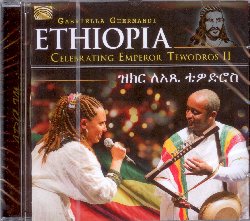 GHERMANDI GABRIELLA :  ETHIOPIA - CELEBRATING EMPEROR TEWODROS II  (ARC)

Gabriella Ghermandi  una cantante e scrittrice nata nel 1965 ad Addis Abeba, in Etiopia, ed attualmente residente a Bologna, la citt natale di suo padre. Da alcuni anni lartista ha dato vita allAtse Tewodros Project, un progetto musicale che unisce musicisti italiani ed etiopi, con lo scopo di far conoscere in occidente lo straordinario patrimonio musicale di questo paese africano. Il simbolo del progetto  limperatore Tewodros (1818-1868): un uomo che, senza poter vantare un lignaggio imperiale, grazie al suo enorme carisma  stato capace di salire al trono, sovvertendo le rigide regole di secoli di tradizione. Tewodros  stato il primo imperatore a dare allEtiopia la possibilit di modernizzarsi senza stravolgere o dimenticare il suo prezioso patrimonio tradizionale. Con Ethiopia  Celebrating Emperor Tewodros II Gabriella Ghermandi ed i suoi musicisti propongono un viaggio musicale che attraversa varie culture e che accosta presente e passato, dimostrando che la musica  uno strumento che arricchisce ed unisce. Ethiopia  Celebrating Emperor Tewodros II  un interessante album di musica etiope arricchita da suggestioni jazz, piena di ritmo e melodie coinvolgenti.