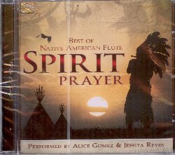 GOMEZ ALICE & REYES JESSICA :  BEST OF NATIVE AMERICAN FLUTE - SPIRIT PRAYER  (ARC)

Alice Gomez  una sciamana dei nostri giorni ed un'apprezzata musicista di flauto nativo americano che, nel corso di una carriera ormai trentennale, ha ricevuto per ben 4 volte il riconoscimento dell'associazione americana dei compositori e degli autori Ascap. Anche Jessica Reyes  una musicista molto stimata dagli appassionati di musica nativo americana, apprezzata soprattutto per il suo stile unico che fonde le note del flauto con quelle di strumenti musicali asiatici. Best of Native American Flute - Spirit Prayer, il nuovo album di queste due eccellenti artiste,  un disco totalmente dedicato al flauto dei popoli nativo americani le cui melodie sono proposte in purezza, insieme a suoni naturali come la pioggia, il verso del lupo o dell'aquila, o con le sonorit di altri strumenti come tastiere e percussioni. Best of Native American Flute - Spirit Prayer  un album incantevole, dalle melodie dolci e delicate, ideale per accompagnare pratiche come rilassamento, meditazione, massaggio e yoga.