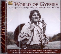 VARIOUS :  WORLD OF GYPSIES  (ARC)

mid-price - Molto � stato detto e scritto sulle origini e le prime apparizioni dei gypsy: la prima esistenza documentata in Europa risale all'inizio del XV secolo e molti studiosi concordano sul fatto che provenissero dall'India del nord. Probabilmente i gypsy migrarono in Persia nel XI secolo, all'inizio del XIV nel sud-est europeo e infine nel XV raggiunsero l'Europa occidentale per ritrovarsi oggigiorno sparsi un po' in tutto il mondo incluso Nord e Sud America e Australia. World of Gypsies � un'interessante selezione di musica gypsy proveniente da vari paesi tra cui Serbia, Ungheria, Romania, Egitto, Spagna e Russia. Con la partecipazione di talentuosi musicisti ed eccellenti band come Kalman Balogh, Khamoro Budapest Band, Fanfara Din Cozmesti, Hala Mahmoud & Gypsies of the Nile, Danza Fuego ed altre ancora, World of Gypsies � un album che gli appassionati di musica gypsy non dovrebbero davvero farsi sfuggire!