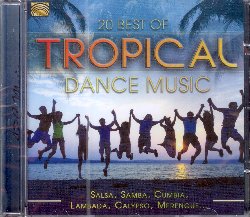 VARIOUS :  20 BEST OF TROPICAL DANCE MUSIC  (ARC)

mid-price - 20 Best of Tropical Dance Music  una vera festa di ritmi tropicali che esplora il mondo dei Caraibi per portare a casa dell'ascoltatore una ventata di aria che profuma di spezie. La track listing dell'album di casa Arc spazia tra salsa, samba, merengue, cumbia, lambada e calypso, proponendo classici senza tempo come La Cucaracha e Besame Mucho. 20 Best of Tropical Dance Music  un caleidoscopio di ritmi caraibici tutti da ballare, la colonna sonora ideale per accompagnare una festa estiva o per riscaldare una fredda serata invernale.