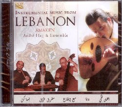 HAJJ ANDRE & ENSEMBLE :  INSTRUMENTAL MUSIC FROM LEBANON - AMAKEN  (ARC)

Instrumental Music from Lebanon - Amaken dell'eccellente musicista e direttore d'orchestra libanese Andre Hajj,  un meraviglioso album ispirato alla ricca tradizione musicale del Libano. Il termine 'amaken', contenuto nel titolo dell'album, significa 'luoghi' e racchiude in s la quintessenza del disco: esso  infatti l'affascinante racconto musicale di situazioni, momenti e ricordi del Libano vissuti da Hajj in prima persona. Interpretato dall'orchestra tradizionale orientale (takht) formata da oud, buzuk, qanun, ney, violino orientale e contrabbasso, oltre a numerose percussioni arabe come tabla, riqq, katem e mezher, Instrumental Music from Lebanon - Amaken   un disco di altissimo livello che regala all'ascoltatore una preziosa ed indimenticabile panoramica sulla musica strumentale libanese. L'album  dotato di un libretto con interessanti informazioni su Andre Hajj, la strumentazione utilizzata e ciascuno dei 12 brani proposti.