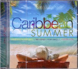 VARIOUS :  CARIBBEAN SUMMER  (ARC)

mid-price - Le isole che compongono l'arcipelago caraibico sono molte e tra loro diverse, ma tutte caratterizzate da una bellezza ineguagliabile. Proprio come le isole, anche la musica caraibica  profondamente variegata. Molti sono gli stili afro-caraibici, ma tutti, pur nella loro diversit, condividono una serie di ritmi che sono facilmente riconoscibili come caraibici. Con l'estate dietro l'angolo, casa Arc propone Caribbean Summer, una raccolta appositamente realizzata per portare una ventata di ritmo che travolga l'ascoltatore con la sua freschezza e spontaneit. Con melodie provenienti da alcune delle pi belle localit dei Caraibi come Trinidad, Costa Rica, Repubblica Dominicana e Martinica, Caribbean Summer trasporta l'ascoltatore su una spiaggia da sogno da cui non si vorrebbe pi fare ritorno!