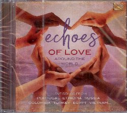 VARIOUS :  ECHOES OF LOVE AROUND THE WORLD  (ARC)

mid-price - Echoes of Love Around the World  un appassionante percorso musicale tra dolci canzoni d'amore provenienti dai quattro angoli del pianeta ed interpretate da eccellenti artisti come Ana Maria Bobone (Portogallo), Marta Gomez (Colombia), Hossam Ramzy (Egitto), Olcay Bayir (Turchia), Ceumar (Brasile) e molti altri ancora. Ogni musicista condivide con l'ascoltatore le sue storie personali d'amore, riverberando la forza immensa di questo sentimento in tutto il mondo. Echoes of Love Around the World  un regalo perfetto da fare ad una persona che amiamo: la musica raggiunge il cuore molto pi velocemente dalla parola.