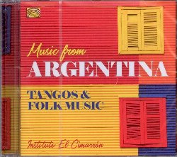 INSTITUTO EL CIMARRON :  MUSIC FROM ARGENTINA - TANGOS & FOLK MUSIC  (ARC)

mid-price - L'Instituto El Cimarron  stato fondato nel 1976 ed ha come scopo la promozione della cultura argentina nel mondo. Music from Argentina - Tangos & Folk Music  un disco che propone musica tradizionale argentina che affianca ritmi urbani e contadini con melodie tipiche della Pampas e naturalmente il tango di Buenos Aires. Il risultato finale  un disco evocativo che fa conoscere al pubblico una cultura musicale argentina che spesso si perde dietro alla notoriet del tango. Con un libretto contenente interessanti informazioni sulla formazione e la variegata musica argentina, Music from Argentina - Tangos & Folk Music  un disco non scontato che stupisce con le sue mille sfumature sonore.